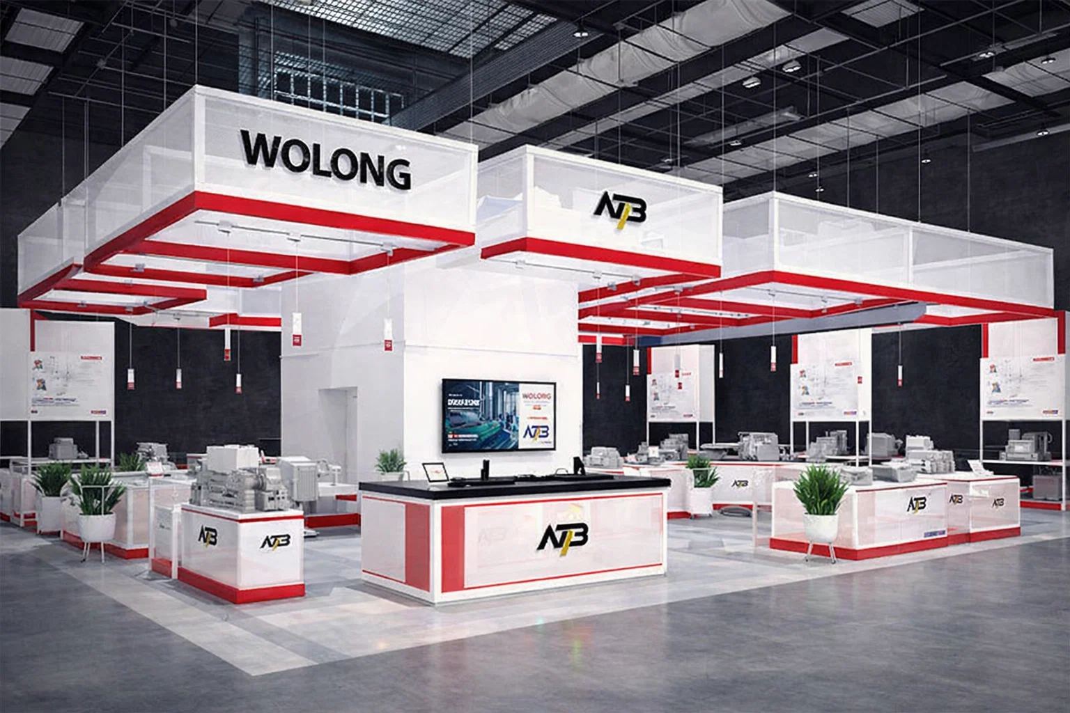 Custom exhibition stand builder in Europe